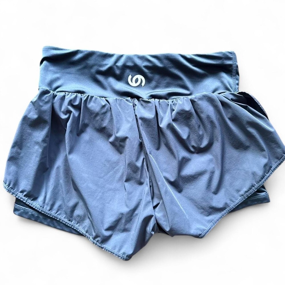 Cadmus Women's Navy Athletic Shorts Size Medium Workout Running Gym Activewear